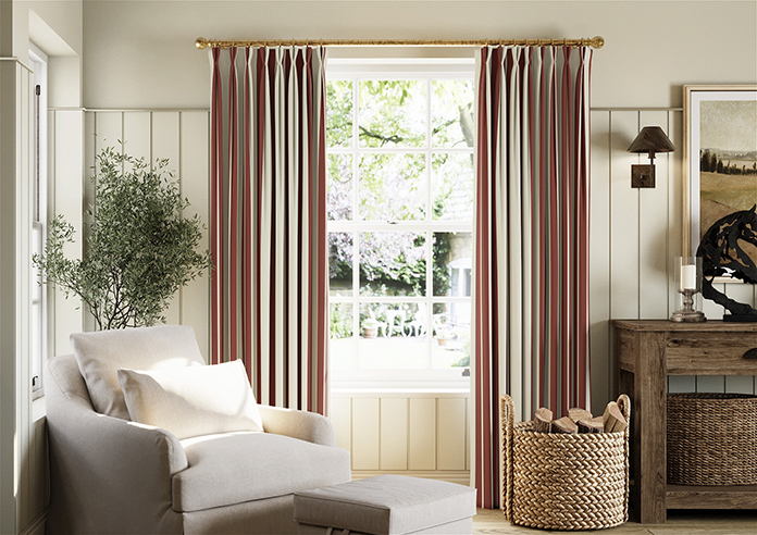The British Stripe Co. Edward, Highlands No.2 - Made to Measure Curtains - Image 3